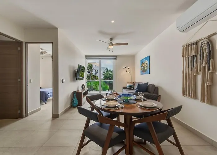 Apartment Coral Access 7 Rooftop Pools Gym 4 Ground Pools Akumal